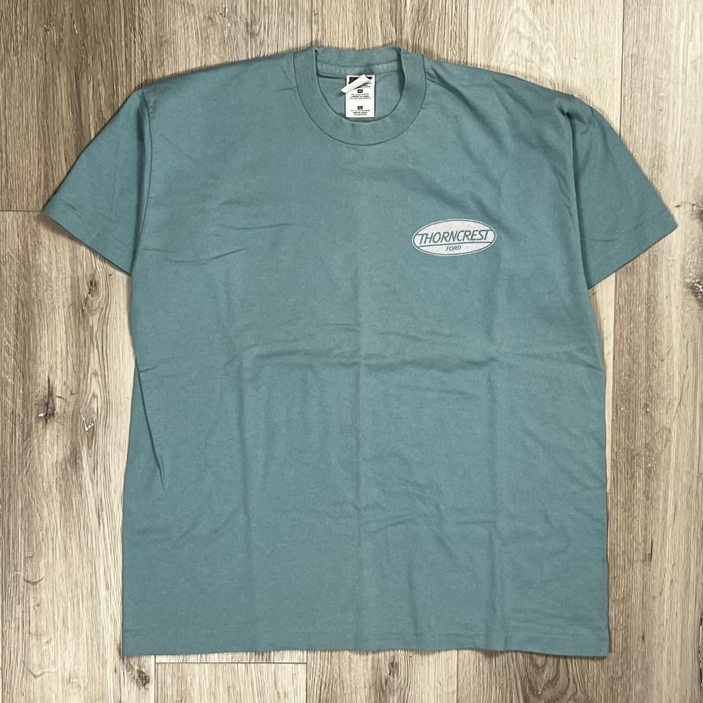 Ford Thorncrest Vintage Fruit Of The Loom Green XL T-Shirt